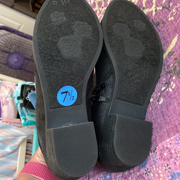 COPY - Carlos black leather look booties NWOT’s - Picture 6 of 7